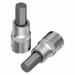 B K Jagan &a; Co 1/2 inchx10mm Drive Hex Socket Bit image 3