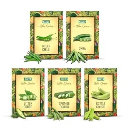 IFFCO Urban Gardens 5 Pcs 50g Monsoon Vegetable Seeds Combo-picture-10