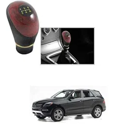 Kozdiko Wooden &a; PU Leather Black Gear Shift Car Knob for Mercedes Benz M-Class-picture-48