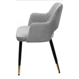 Modern India Seating Grey Velvet Dining Chair, MISPC42 image 3