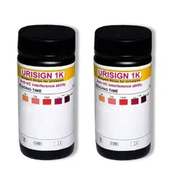 Urisign 100 Pcs Urine Test Strips Box for Ketone (Pack of 2)-picture-44