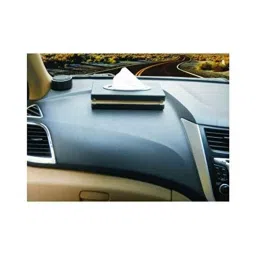 Kozdiko Leatherette Black Classic Car Tissue Paper Dispenser Box with 200 Sheets (100 Pulls) for Fiat Linea Classic image 2