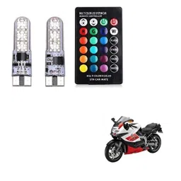 Kozdiko 2 Pcs T10 LED RGB Car Interior Fancy/Parking Remote Control Light Set for BMW K 1300-picture-13