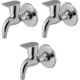 IRIS Waterfall Brass Chrome Finish Nozzle Bib Cock (Pack of 3)-picture-36