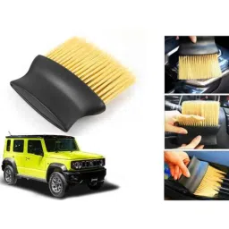 Auto Pearl Nylon Beige Car Dashboard Dust Cleaner Brush for Jimny-picture-10