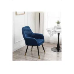 Modern India Seating Blue Velvet Dining Chair, MISPC17 image 2