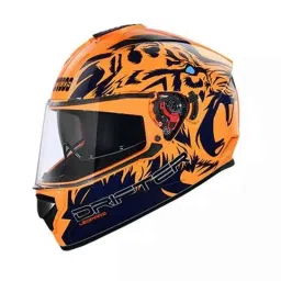 Studds N1 Expanded Polystyrene Orange Full Face Full Face Helmet, Size: Medium-picture-29