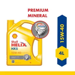 Shell 4L Helix HX5 15W-40 API SN Premium Mineral Engine Oil image 2