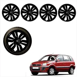 Auto Pearl 4 Pcs 15 inch ABS Black Car Wheel Cover Set for Ford Fusion-picture-29