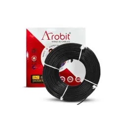 Arobit 1 Sqmm 90m Black Single Core FR PVC Insulated Multistrand Single Core Flexible Wire-picture-21