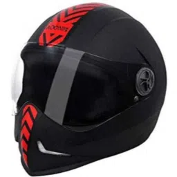 Steelbird Adonis Dashing Full Face Black Full Face Helmet with Red Sticker, Size (XL, 600 mm)-picture-23