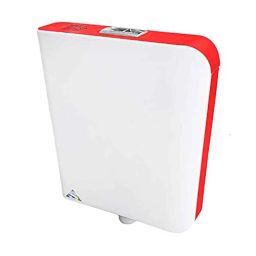 Aquieen PVC White &a; Brown Wall Mounted Double Flush Cistern with Provision for Air Freshener-picture-23