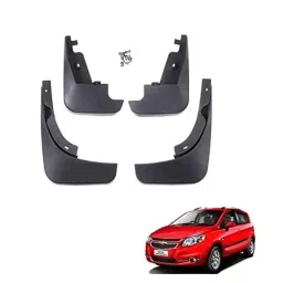 Kozdiko 4 Pcs O.E Type Custom Fit Front &a; Rear Mud Flap Set for Chevrolet Sail Hatchback-picture-19
