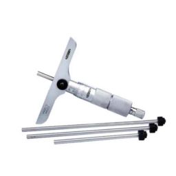 Insize Depth Micrometer, Base: 101.5x17mm, Range: 0-25 mm, 3241-B25-picture-44
