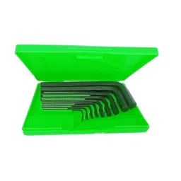 B K Jagan &a; Co 9 Pcs 1.5-10mm Alloy Steel L-Shape Hexagon Allen Key Set-picture-10