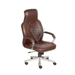 VJ Interior 18x21 inch Brown High Back Neck Support Executive Office Chair, VJ-1602-picture-25
