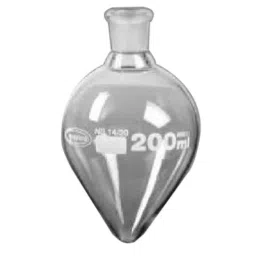 Glassco 200ml Glass Boro 3.3 Narrow Serialized Volumetric Flask, 134.536.07 (Pack of 2)-picture-26