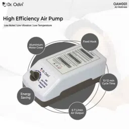 Dr Odin OAM002 240x100x6cm Brown Anti Decubitus Bubble Air Mattress with Air Pump &a; 2 Years Warranty image 3