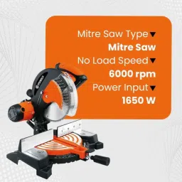 GC POWER 1650W 255mm Miter Saw, GC-MSH225 image 2