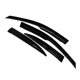 Enexoya 4 Pcs ABS Black Unbreakable Car Door Visor Set for Kicks, DV10036-picture-22