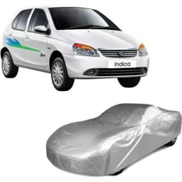 Love4Ride Silver Car Cover without Mirror Pocket for Tata Indica image 3