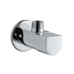 Jaquar Aria White Matt Angular Stop Tap with Wall Flange, ARI-39053-picture-18
