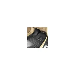 Oscar 3D Black Foot Mat For Renault Kwid Set image 2