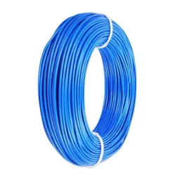 Orient Diamond 1 Sqmm Blue Single Core PVC Insulated Copper Conductor Unsheathed FR Cable, 711FRC5B0100D, Length: 90 m image 4