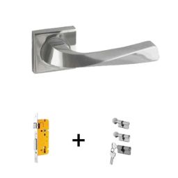 Dorset ML Series Noha ML NO OR 60mm Stainless Steel Lock Set with Coin &a; Knob (Pack of 4)-picture-45