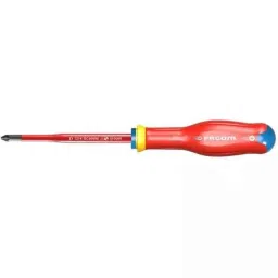 Facom PZ1x100mm 1000V Slim Prot Screwdriver, ATD1X100TVE-picture-37