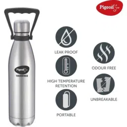 Pigeon Aqua 1000ml Stainless Steel Vacuum Insulated Water Bottle, 12983 image 2