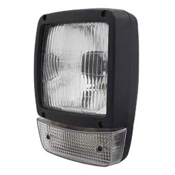 Uno Minda Hard Coated Lens Headlight with Clear Lens Indicator for JCB 4Dx, HL-5668AM image 2