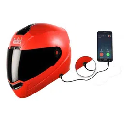 Steelbird SBA-1 Dashing Red Half Face Helmet with Plain Visor, Size (Large, 600mm)-picture-45