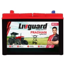 Livguard Pradhan Xtra Life 80Ah 12V C20 Black &a; Red Right Layout Battery with 24+24 Months Warranty for Tractors, LGPX TR8048 R-picture-23