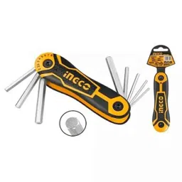 Ingco HHK14081 2-8 mm Yellow &a; Black Hex Key Set-picture-41