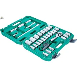 JPT 32 Pcs 1/2 inch Chrome Vanadium Steel Hex Spanner Socket Set image 2