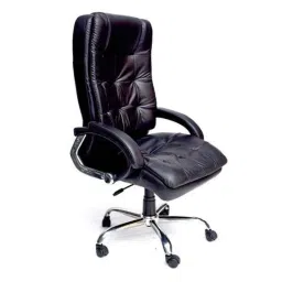 Dicor Seating DS17 Seating Leatherite Black High Back Premium Office Chair (Pack of 2) image 5