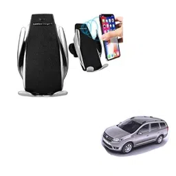 Kozdiko 10W Silver Wireless Car Mobile Charger with Infrared Sensor for Mahindra Logan-picture-31