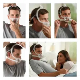 Philips Dream Wear Large Respironics Full Face CPAP Mask with Headgear, 1133382 image 5