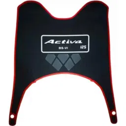 Znee Smart ZS-AT-BS4-A1 Rubber Multicolor Scooty Foot Mat for Honda Activa 125 BS-VI-picture-32