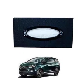 Kozdiko 100 Pulls PU Leather Grey Car Tissue Paper Box with 200 Sheets for Mahindra Marazzo, Koz-33727-picture-16