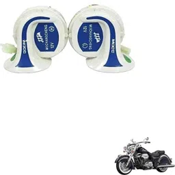 Kozdiko 2 Pcs 18-in-1 Mocc Bike Digital Tone Magic Horn Set for Indian X Chief Classic-picture-29