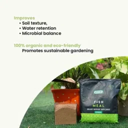 iffco urban gardens 900g Fish Meal Organic Nutrient Supplement Nitrogen Fertilizer (Pack of 2) image 3