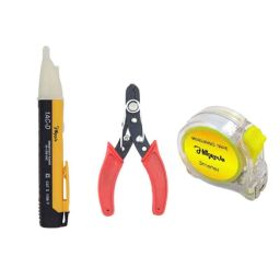 Hillgrove HGCM428M1 90-1000V Electrical Non Contact Voltage Tester, 3m Measuring Tape &a; Wire Cutter Combo, HGCM727-picture-5