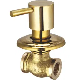 Azaro 15mm Brass Gold Plated Concealed Stop Cock, BOL-114-picture-17