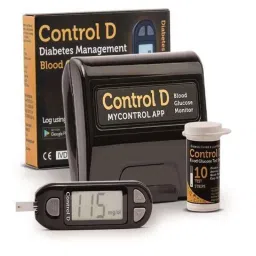 Control D Glucometer with 10 Test Strips, HDCDSTP001-picture-33