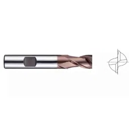 YG-1 10mm HSSCO8 2 Flutes End Mill, GB570080, Overall Length: 61mm &a; Cutting Diameter: 8 mm-picture-12