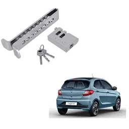 Kozdiko Stainless Steel Clutch &a; Brake Pedal Throttle Adjustable Anti Theft Car Lock for Tata Tiago EV-picture-17