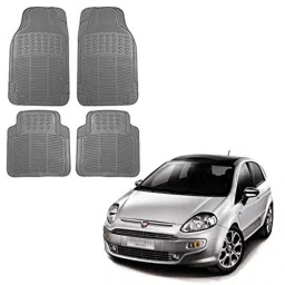 Kozdiko 4 Pcs Grey Rubber Car Mat Set for Fiat Punto Evo-picture-48