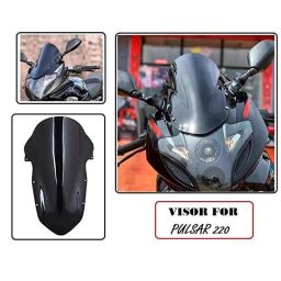 AOW Bubble Visor for Pulsar 220 cc (Black) E-01-picture-28